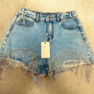 Savanna Jane Rhinestone Shorts